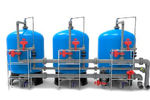 Filtro automático tríplex de arsénico, FTAS-1089 de Hidro-Water. Caudal (m3/h) Nominal: 30,60/máximo: 34,0/lavado: 4,45